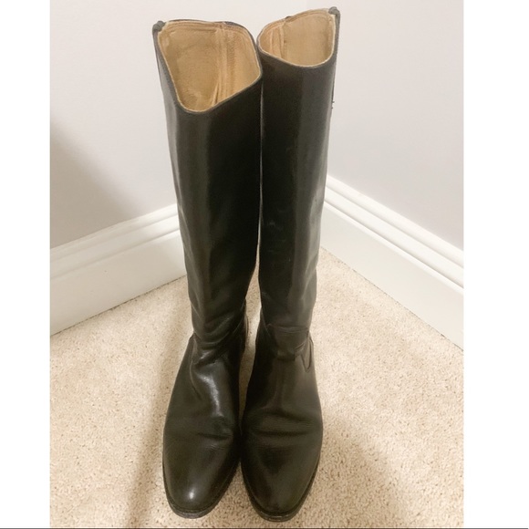 FRYE Lindsay Plate Leather Boots - Picture 4 of 4